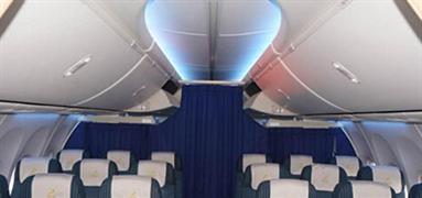富凱B738天空內(nèi)飾構(gòu)型飛機(jī)客艙升級改裝方案順利實施