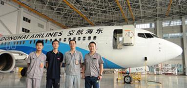 完成東海航空B737-800飛機QACVR系統加裝