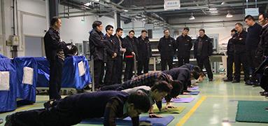 成都富凱“體能”進班組活動完美收官