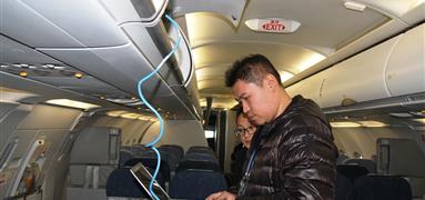 富凱完成國航A321飛機地空寬帶通信系統ATG設備升級改裝