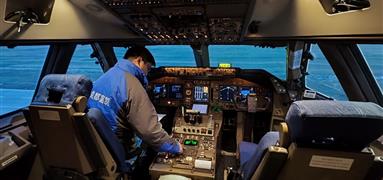 成都富凱完成國內首架B747-400飛機海事衛星通信系統改裝